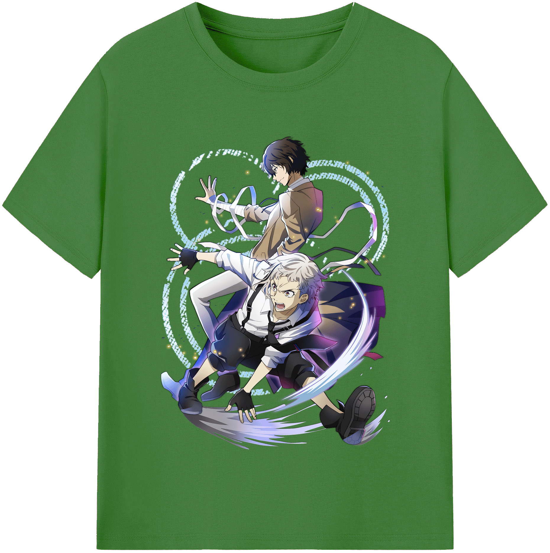 （画像用） 文豪ストレイドッグス Bungo Stray Dogs レディースカジュアルプリントTシャツ（綿100％）